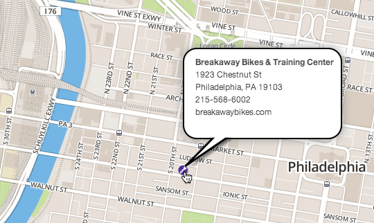 The problem with maintaining something like this is that bike shops come and go.  So, if people need to update the database, you can let them. If visitors want to make a change, they can register with their email and add a new shop.  Or they can comment on an existing shop that someone else has entered. How you benefit: You become the content moderator, not just the provider. If you'd like, you can get an alert each time someone adds a new bike shop.